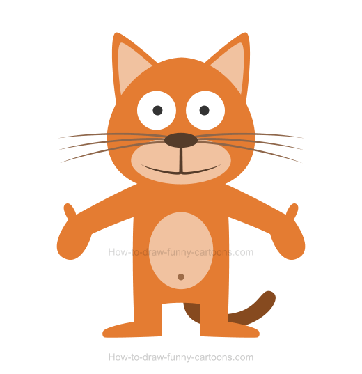 520x537 How To Draw A Cat Icon