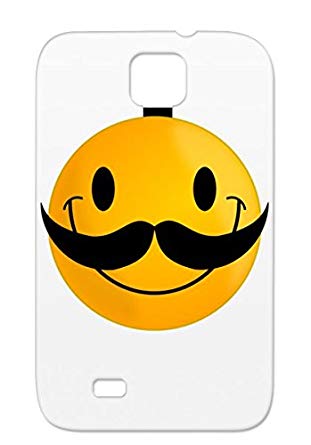 311x445 Orange Smiley Funny Mustache Smile Face Icon Cartoon Funny Face