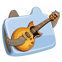 256x256 Funny Music Folder Icon Download Littlear Icons Iconspedia