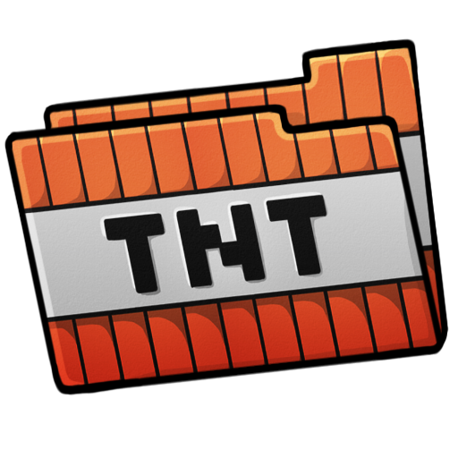 512x512 Minecraft Tnt Folder Icon, Png Clipart Image