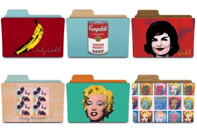 390x260 Warhol Folders Iconset