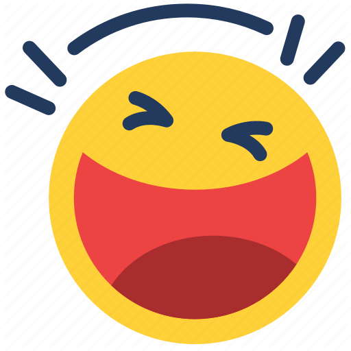 512x512 Emoji, Emoticon, Emotion, Face, Feeling, Funny, Laugh Icon