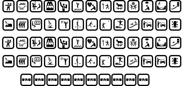 620x286 Funny Icon Font