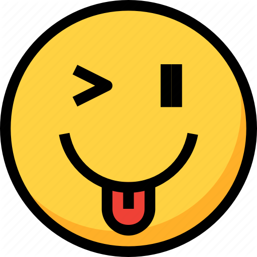 512x512 Emoji, Emotion, Face, Funny, Kidding, Silly Icon