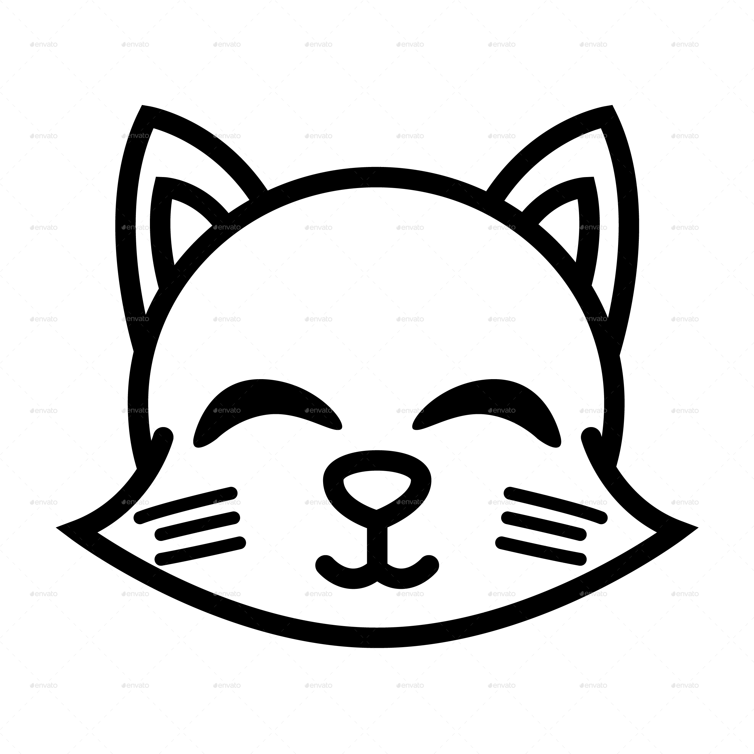 2469x2470 Hd Pngcat Funny Icon