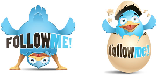 537x256 Free Twitter Icons