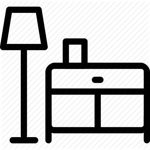 512x512 Desk, Floor L Furniture, Indoor, Interior, Office, Table Icon