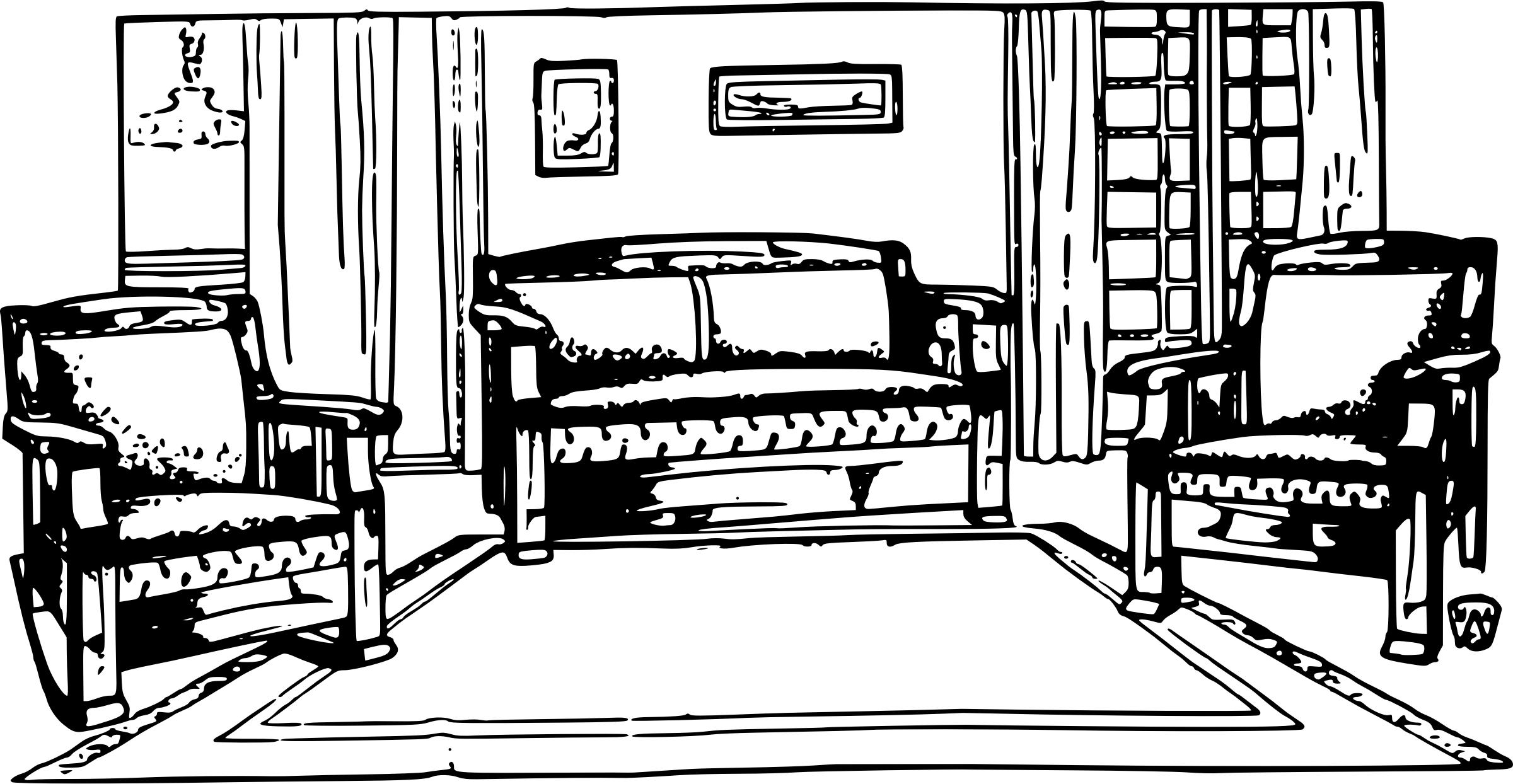 2400x1244 Furniture Icons Png