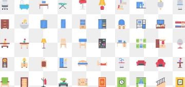 360x171 Furniture Icons Png, Vector, And Clipart With Transparent