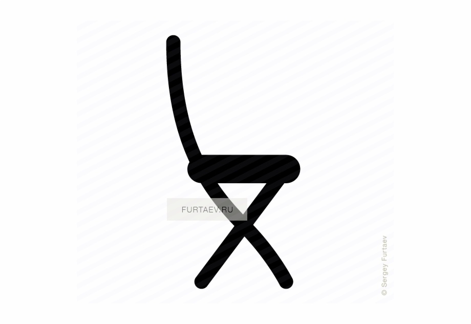 920x633 Vector Icon Of Seat Furniture