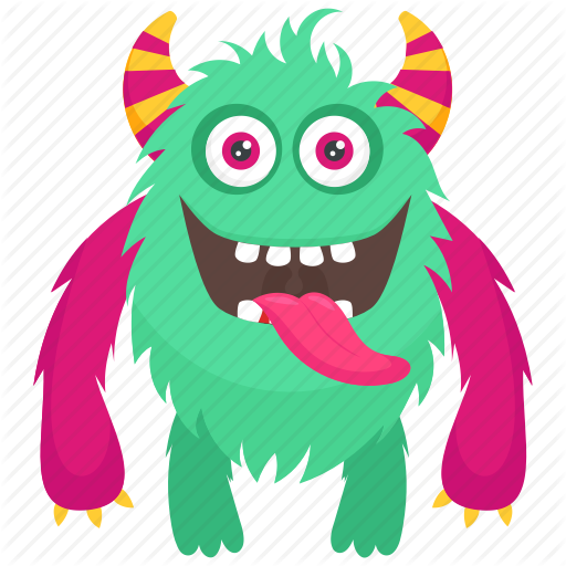 512x512 Alien, Devil Monster, Furry Character Monster, Furry Demon Monster
