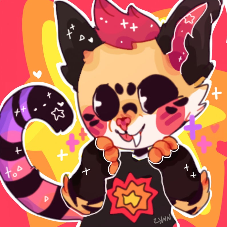 794x794 Colorful Furry Icon Etsy