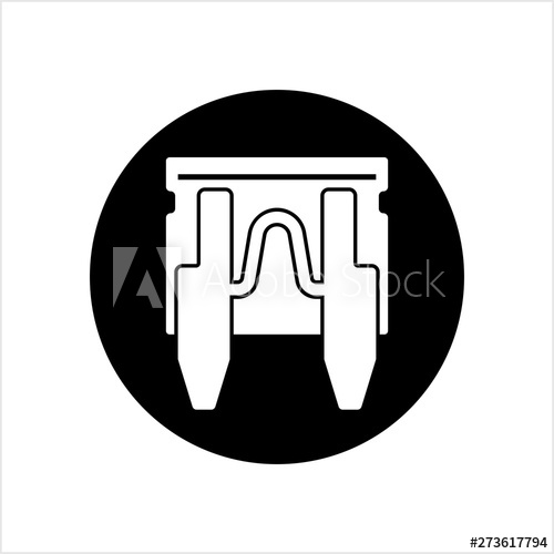 500x500 Fuse Icon, Melting Breaking Protective Fuse