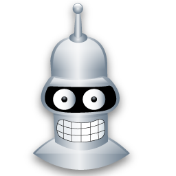 256x256 Bender Icon Download Futurama Icons Iconspedia