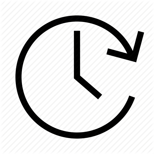 512x512 Clock, Forward, Future, Later, Rewind, Time Icon