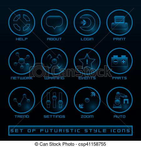 450x470 Futuristic Icon