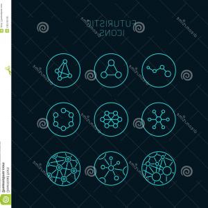 300x300 Futuristic Icon Set Collection Outline Handandbeak