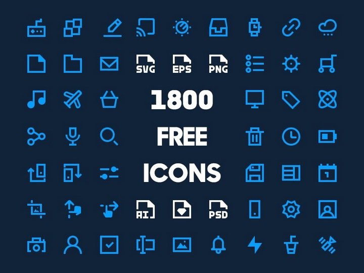720x540 Free Stunning Web Icons Sets To Enhance Your Web Design