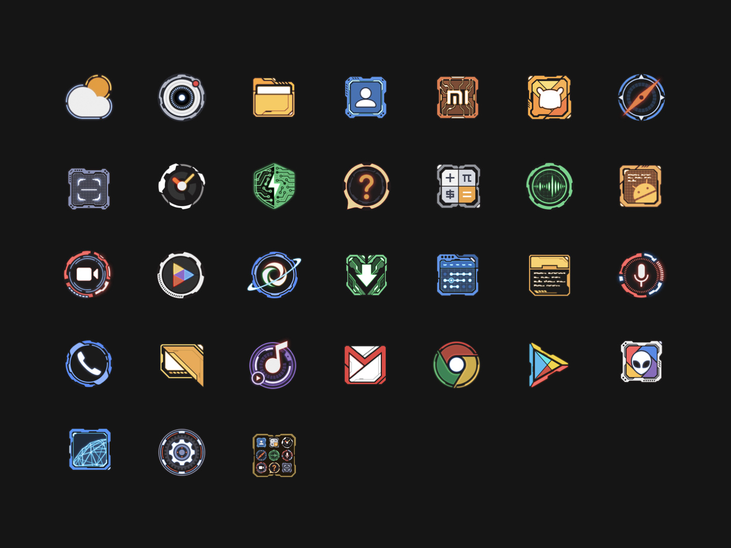 1440x1080 New Futuristic Icon For Game Turbo