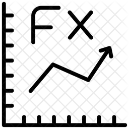 256x256 Fx Graph Icon Of Line Style
