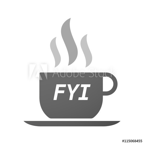 500x500 Coffee Mug Icon With The Text Fyi