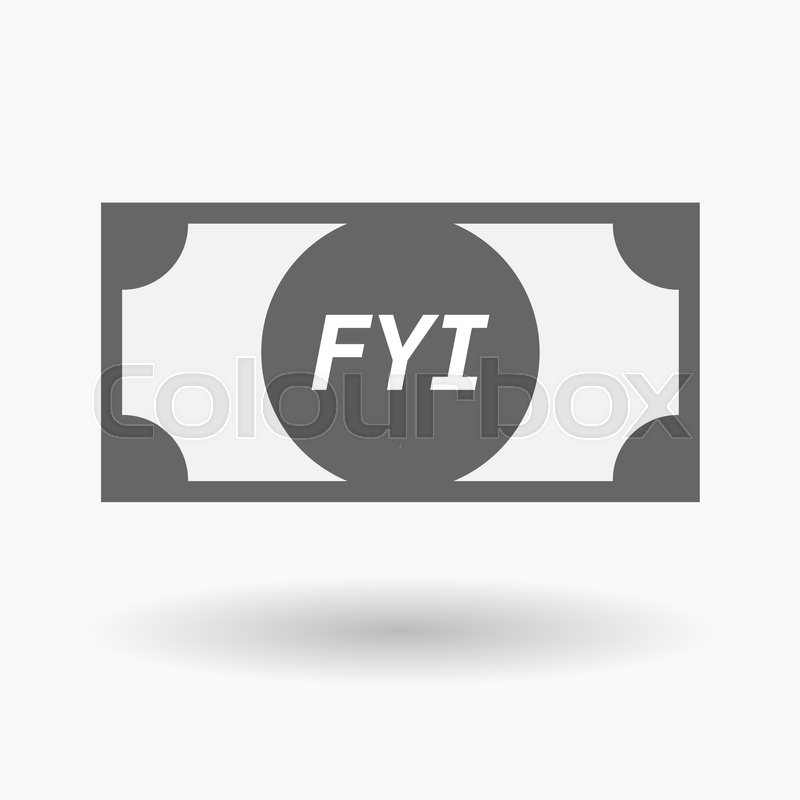 800x800 Illustration Of An Isolated Bank Note Stock Vector Colourbox