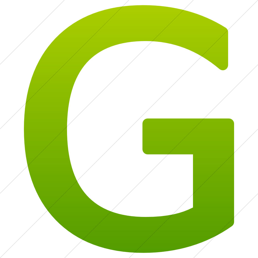 1024x1024 Letter G Icon, Transparent Letter G Images Vector