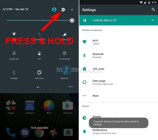 642x568 How To Display Battery Percent In Notification Bar On Moto Plus