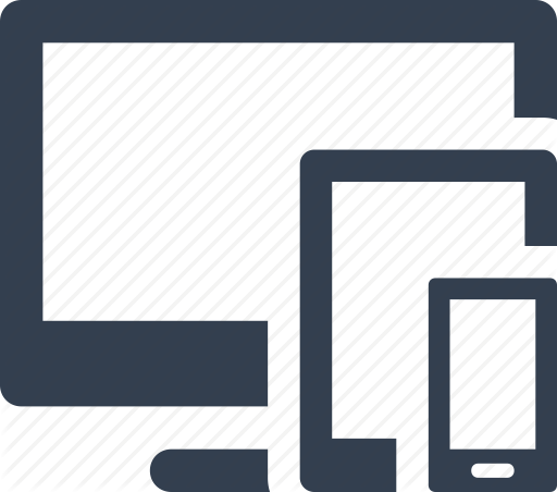 512x452 Device, Gadget, Media, Monitor, Responsive, Smart Phone, Tablet Icon