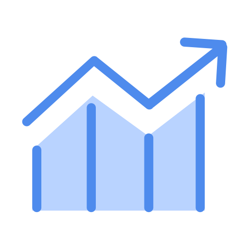 512x512 Gain, Graph, Growth Icon Png And Vector For Free Download