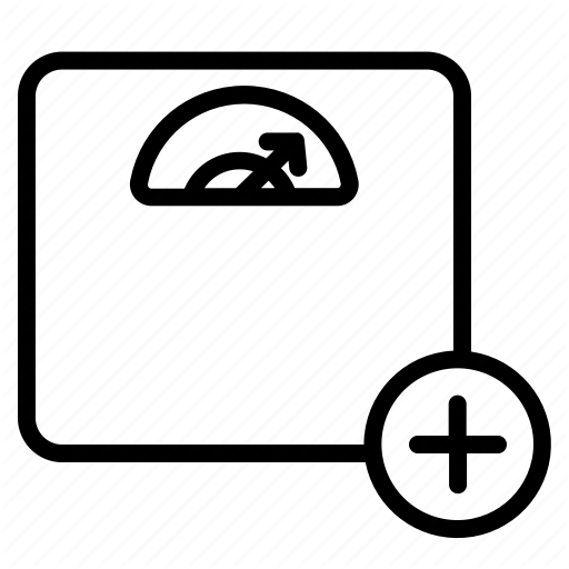 512x512 Gain, Increase, Scale, Weight Icon