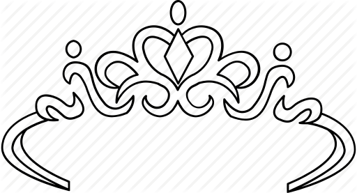 512x277 Crown, Diadem, Gala, Princess, Queen, Tiara Icon