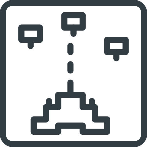 512x512 Galaga, Game, Retro, Video Icon