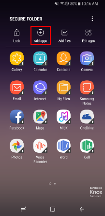 Add Apps To Secure Folder 217x444 Add Apps To Secure Folder