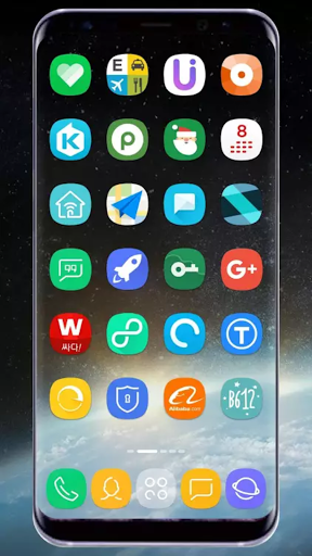 288x512 Galaxy Icon Pack Theme Apk