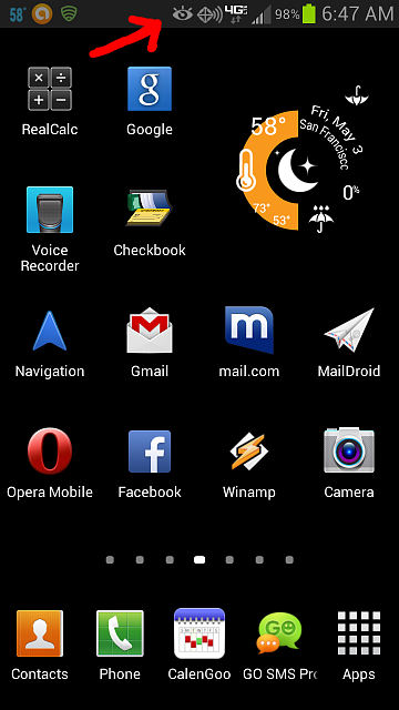 Android Icons At Top Of The Screen Images 360x640 Android Icons At Top Of The Screen Images