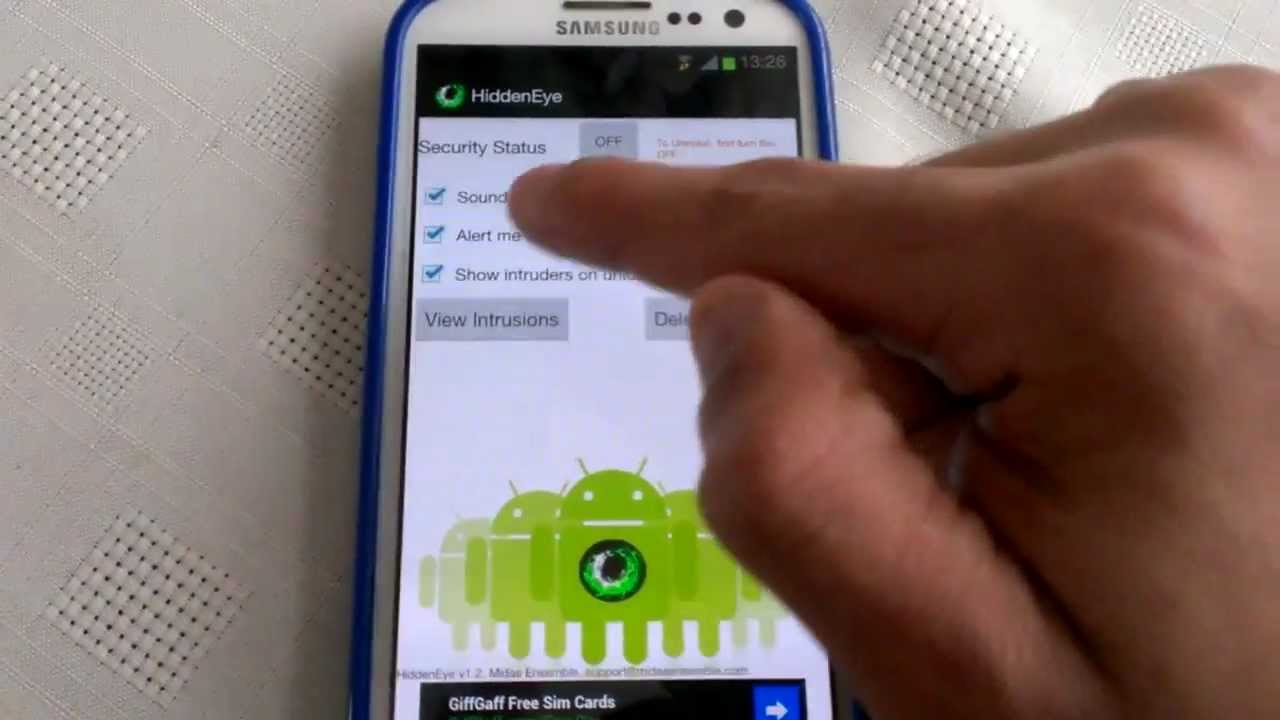 Hidden Eye Application For Android 1280x720 Hidden Eye Application For Android