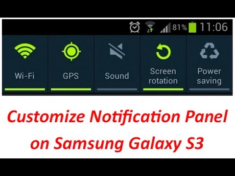 480x360 Samsung Galaxy Notification Bar Customization