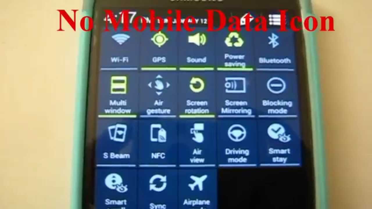 Help! No Mobile Data Icon On Samsung Galaxy 1280x720 Help! No Mobile Data Icon On Samsung Galaxy