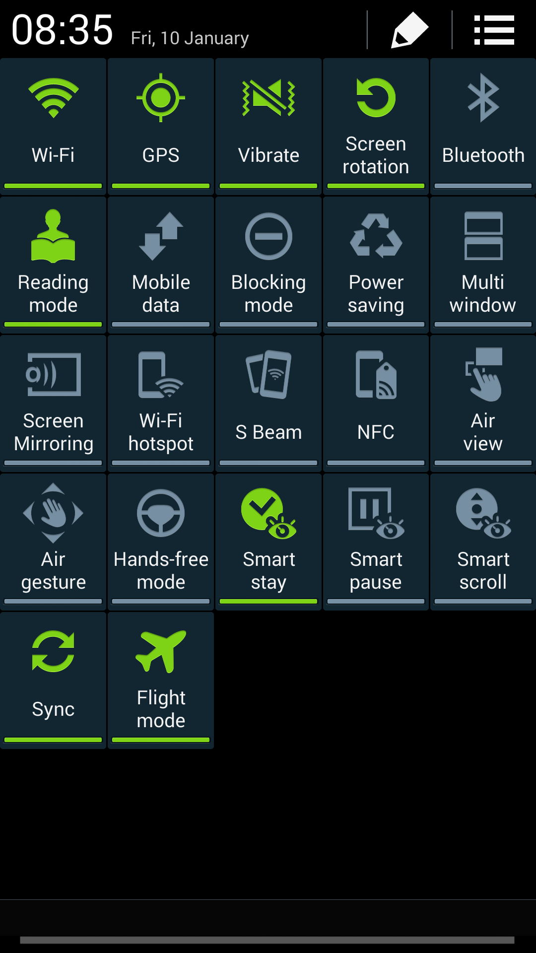 Galaxy Kitkat Firmware Leaks, With White Status Icons And Other 1080x1920 Galaxy Kitkat Firmware Leaks, With White Status Icons And Other
