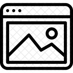 256x256 Gallery App Icon Of Line Style