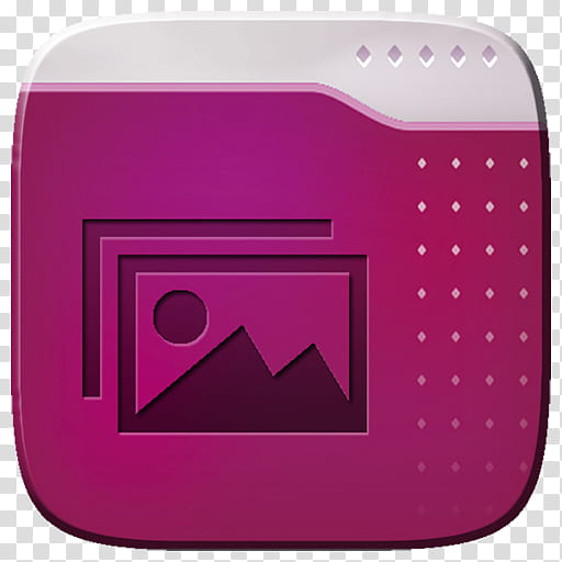 512x512 Marei Icon Theme, Pink Gallery Folder Icon Transparent Background