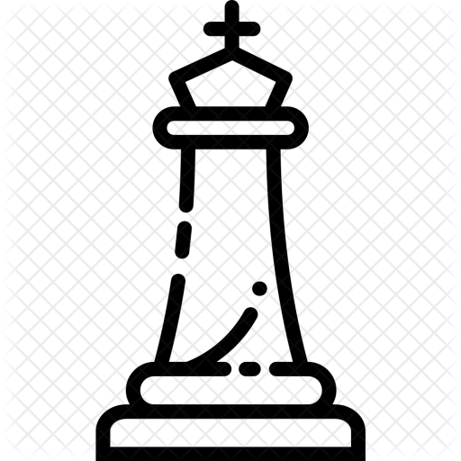 512x512 Games, Battle, Chess, Checkmate, Figure, King, Gambit Icon Of Line