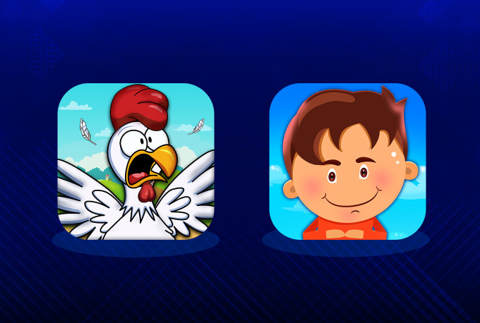 680x458 Create Game Icon Design Or App Icon Design