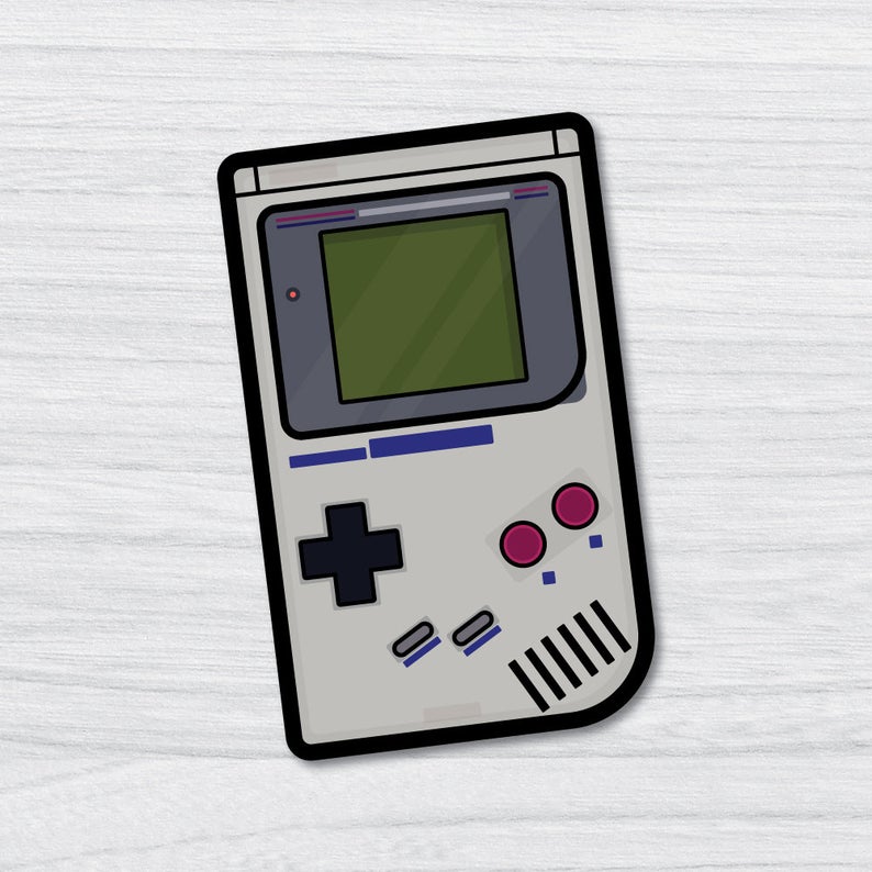 794x794 Gameboy Icon Laptop Phone Sticker Technology Computer Video Etsy