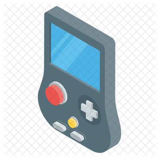 512x512 Gameboy Icon Of Isometric Style