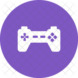 256x256 Gaming Console Icon Of Glyph Style