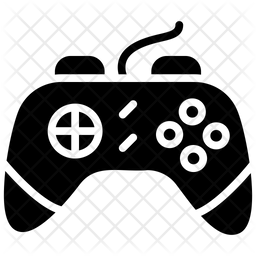 256x256 Game Controller Icon Of Glyph Style