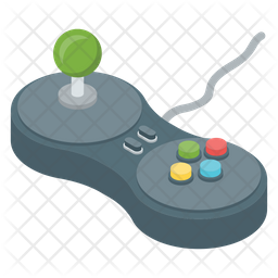 256x256 Game Controller Icon Of Isometric Style