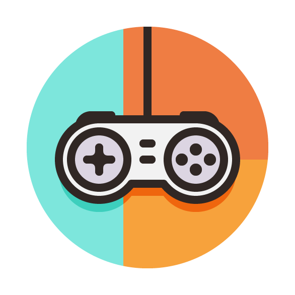 586x586 How To Create A Game Controller Vector Icon